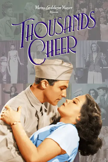 Poster to the movie "Thousands Cheer" #1129553