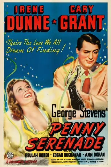 Poster to the movie "Penny Serenade" #1091552