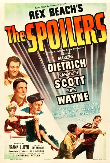 Poster to the movie "The Spoilers" #1131338