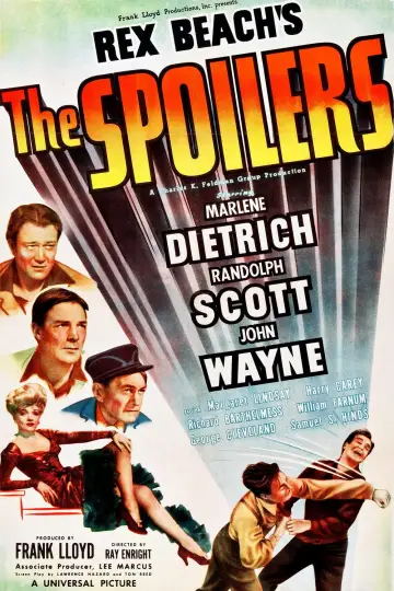 Poster to the movie "The Spoilers" #1131339