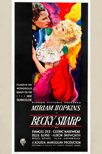 Poster to the movie "Becky Sharp" #1132487