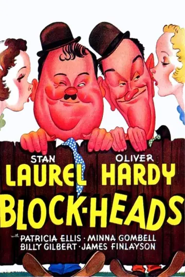 Poster to the movie "Block-Heads" #1128009