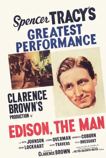 Poster to the movie "Edison, the Man" #1063416