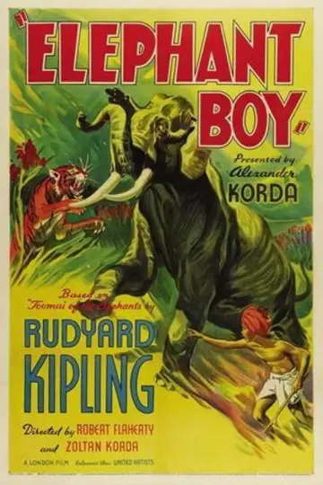 Poster to the movie "Elephant Boy" #1131901
