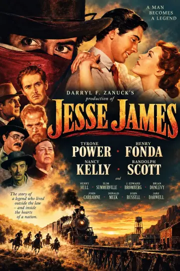 Poster to the movie "Jesse James" #1653203