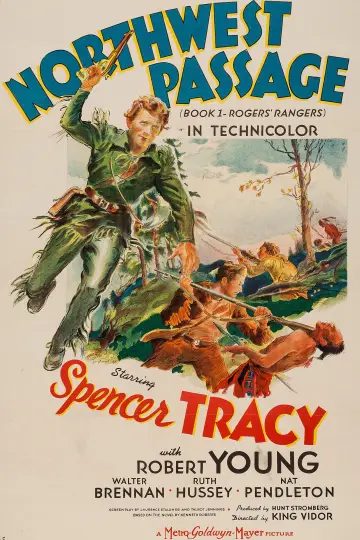 Poster to the movie "Northwest Passage" #1125358