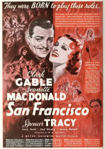 Poster to the movie "San Francisco" #1123365