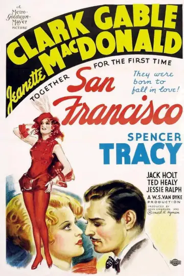 Poster to the movie "San Francisco" #1123367