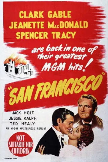 Poster to the movie "San Francisco" #1123368
