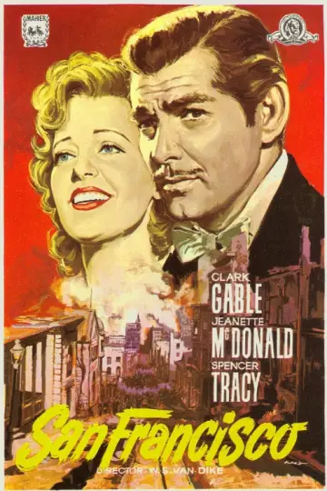 Poster to the movie "San Francisco" #1123371