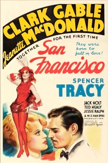 Poster to the movie "San Francisco" #1123376