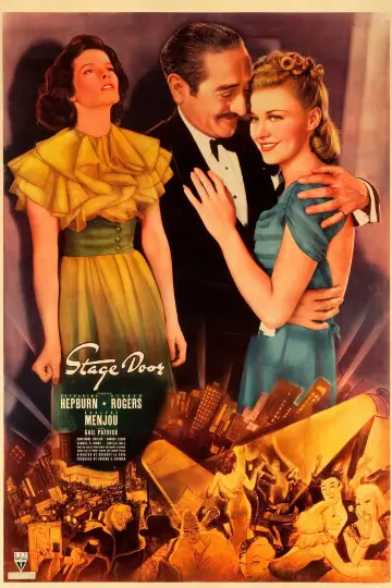 Poster to the movie "Stage Door" #1122951