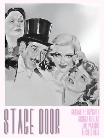 Poster to the movie "Stage Door" #1122952