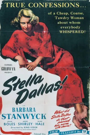 Poster to the movie "Stella Dallas" #1130622
