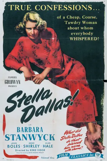 Poster to the movie "Stella Dallas" #1130626