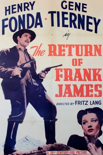 Poster to the movie "The Return of Frank James" #1108693