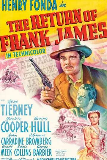 Poster to the movie "The Return of Frank James" #1108698