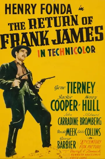 Poster to the movie "The Return of Frank James" #1108699