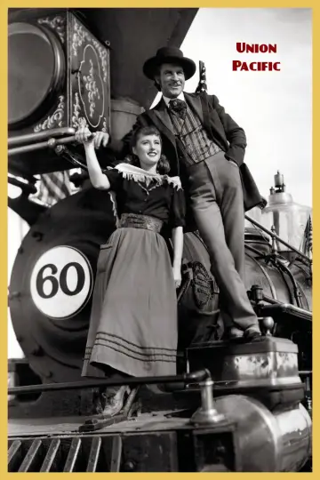 Poster to the movie "Union Pacific" #1110294
