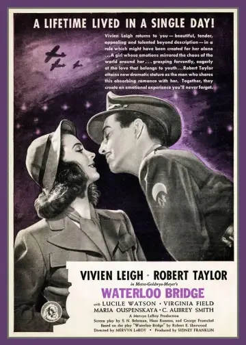 Poster to the movie "Waterloo Bridge" #1013286