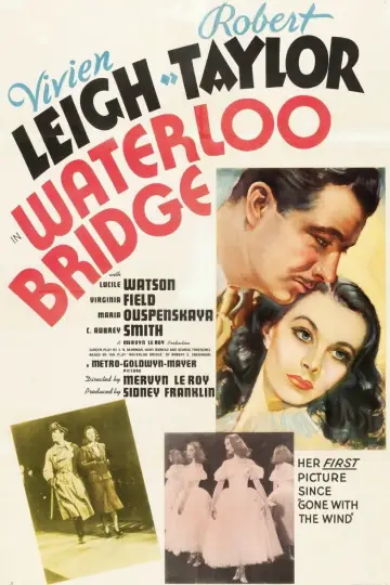 Poster to the movie "Waterloo Bridge" #904684
