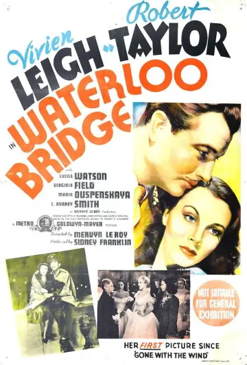 Poster to the movie "Waterloo Bridge" #904692