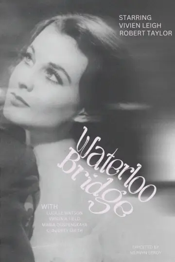 Poster to the movie "Waterloo Bridge" #904693