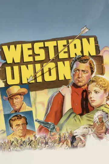 Poster to the movie "Western Union" #1125652