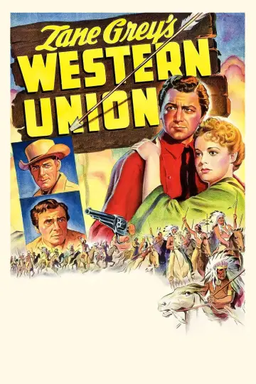 Poster to the movie "Western Union" #1125654