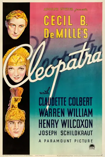 Poster to the movie "Cleopatra" #1058909