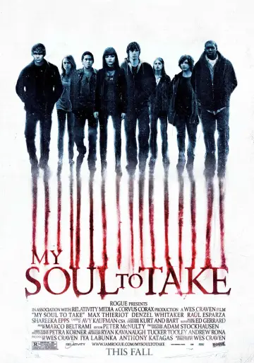 Poster to the movie "My Soul to Take" #1010702