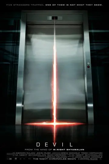 Poster to the movie "Devil" #862833