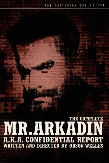 Poster to the movie "Mr. Arkadin" #1125469