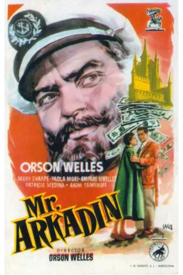 Poster to the movie "Mr. Arkadin" #1125471
