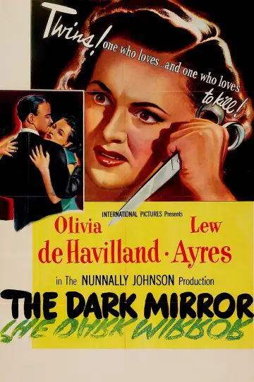 Poster to the movie "The Dark Mirror" #1073370