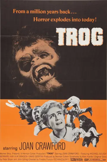 Poster to the movie "Trog" #1134344