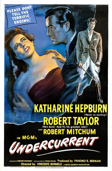 Poster to the movie "Undercurrent" #1134649