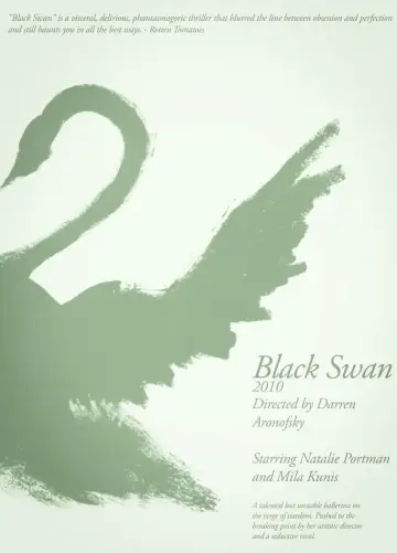 Poster to the movie "Black Swan" #1156304