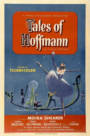 Poster to the movie "The Tales of Hoffmann" #1114841