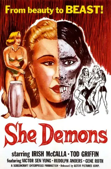 Poster to the movie "She Demons" #1127338