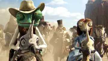 Backdrop to the movie "Rango" #660093