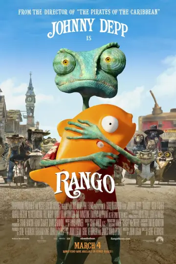 Poster to the movie "Rango" #770763