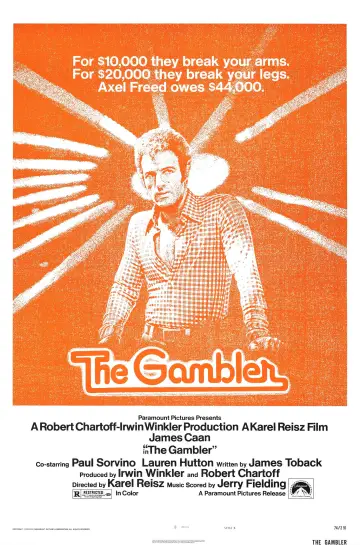 Poster to the movie "The Gambler" #1108638
