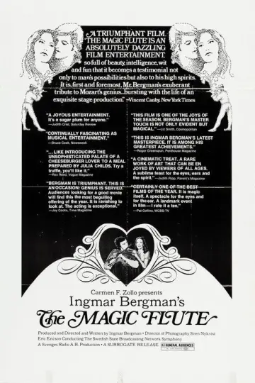 Poster to the movie "The Magic Flute" #1100016