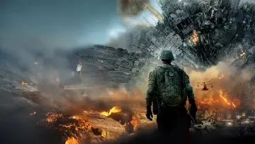 Backdrop to the movie "Battle: Los Angeles" #855267