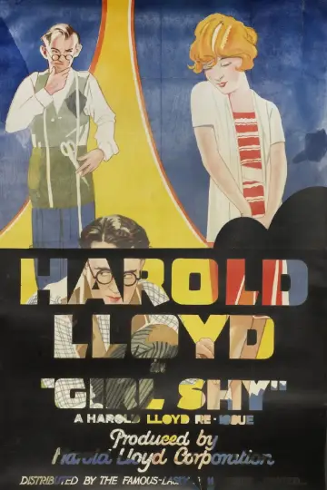 Poster to the movie "Girl Shy" #1100477