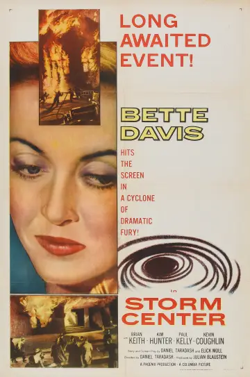 Poster to the movie "Storm Center" #1101405