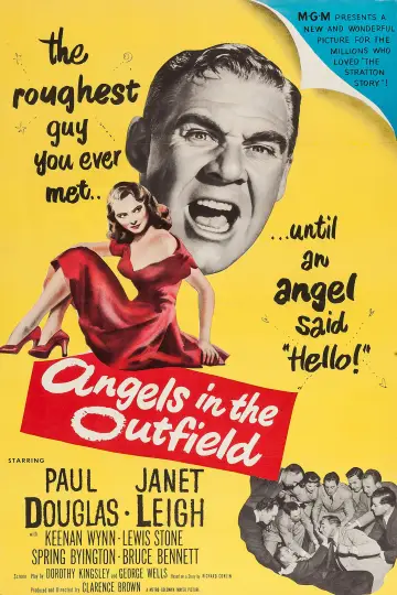 Poster to the movie "Angels in the Outfield" #897145