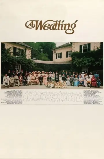 Poster to the movie "A Wedding" #1113338