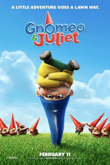 Poster to the movie "Gnomeo & Juliet" #336865
